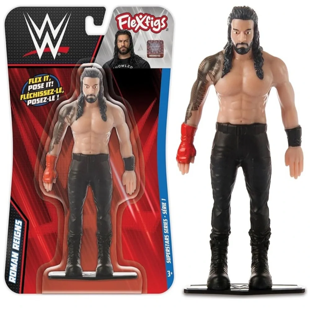 New in Package-WWE FlexForce Dynamic Duo Action Figures - Red and Black